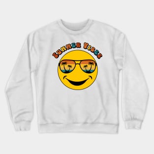 Happy Summer Vibes Crewneck Sweatshirt